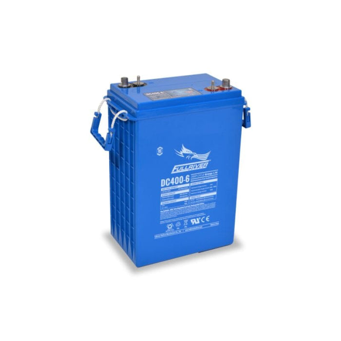 Full River Batteries 6V 400Ah (C20) Deep Cycle AGM Battery | DC400-6 - ShopSolar.com
