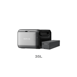 EcoFlow GLACIER Classic 3-in-1 Portable Fridge, Freezer & Battery | 35L–55L | Up to 45H Runtime | Dual-Zone Cooling | Solar + USB-C Rechargeable - ShopSolar: Complete Solar Kits + Lifetime Customer Support