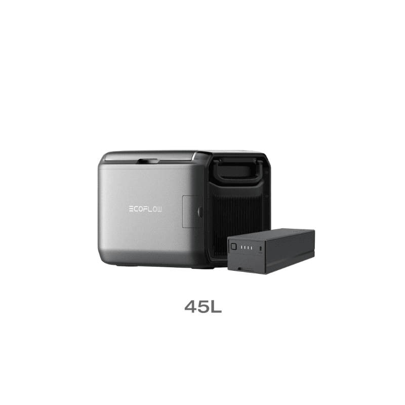 EcoFlow GLACIER Classic 3-in-1 Portable Fridge, Freezer & Battery | 35L–55L | Up to 45H Runtime | Dual-Zone Cooling | Solar + USB-C Rechargeable - ShopSolar: Complete Solar Kits + Lifetime Customer Support