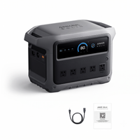 Anker SOLIX C1000 Gen2 Portable Power Station | 1,024Wh / 2,000W | 49-Min UltraFast Recharge | 600W Solar Input | Choose Your Bundle Option | 5-Year Warranty