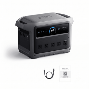 Anker SOLIX C1000 Gen2 Portable Power Station | 1,024Wh / 2,000W | 49-Min UltraFast Recharge | 600W Solar Input | Choose Your Bundle Option | 5-Year Warranty