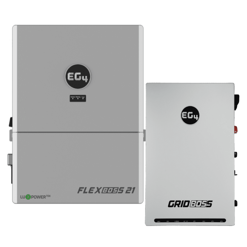 15.84kW Complete Solar Kit - EG4 FlexBoss21 Inverter + GridBoss - 28-32kWh Lithium Battery [SELECT PRO]