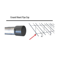 Ground Mount Pipe Cap - ShopSolar.com