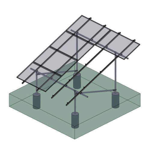 Tamarack Ground Mount Kit - ShopSolar.com