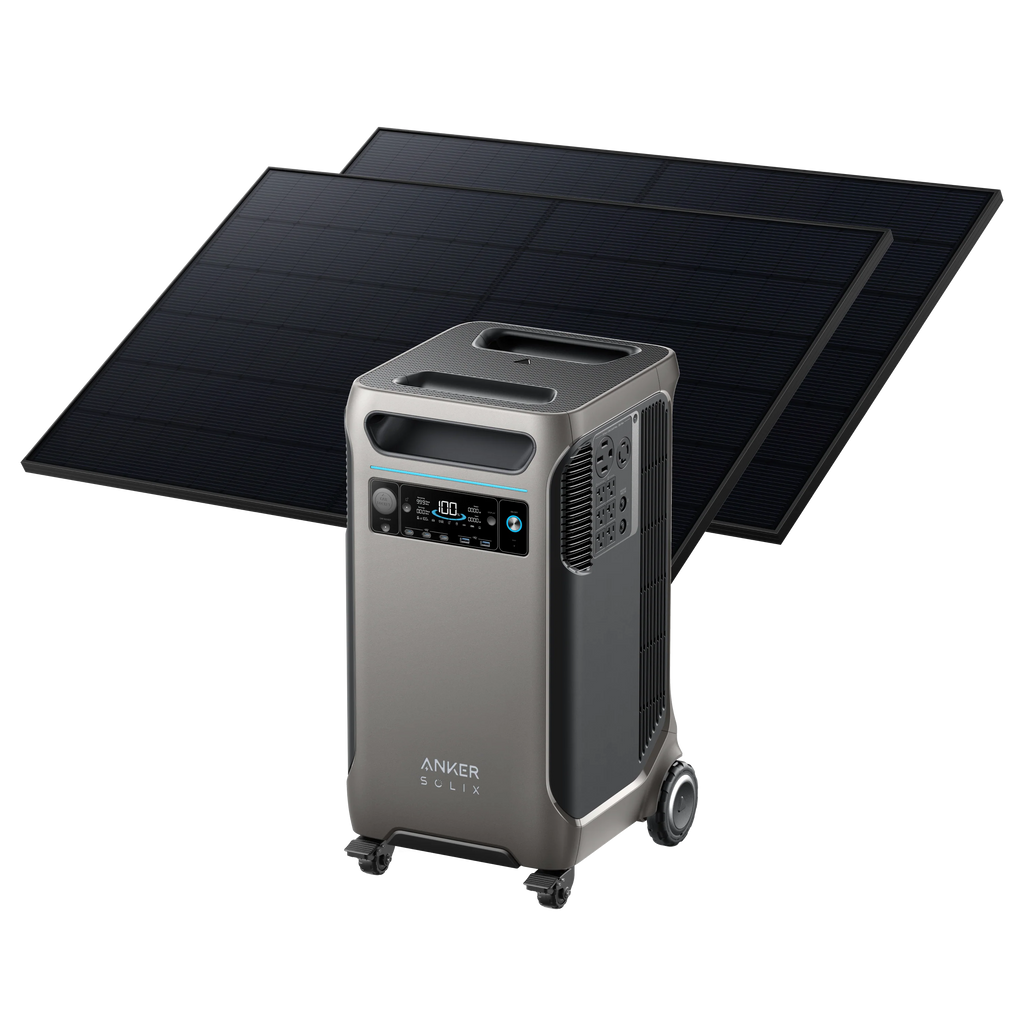 Anker F3800 + 1 set 405W Rigid Solar Panel