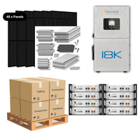 19.68kW Complete Solar Power System - Sol-Ark 18K + [28.6kWh-40.96kWh Battery Bank] + 48 x 410W Solar Panels + Setup Schematic [HPK-PRO]