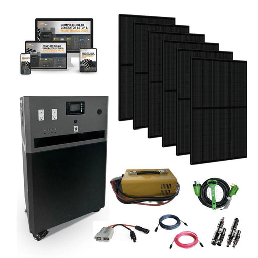 FORCE 15K - 8,000W 120/240V Output + 15kWh Lithium Power Station | 4,000W Solar Input | Made In America | 10-Year Warranty | Choose Bundle - Free Shipping [Pre-Order] *Shipping April 2024* - ShopSolar.com