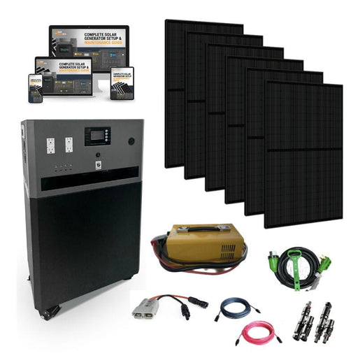 FORCE 15K - 8,000W 120/240V Output + 15kWh Lithium Power Station | 4,000W Solar Input | Made In America | 10-Year Warranty | Choose Bundle - Free Shipping & In Stock - ShopSolar.com