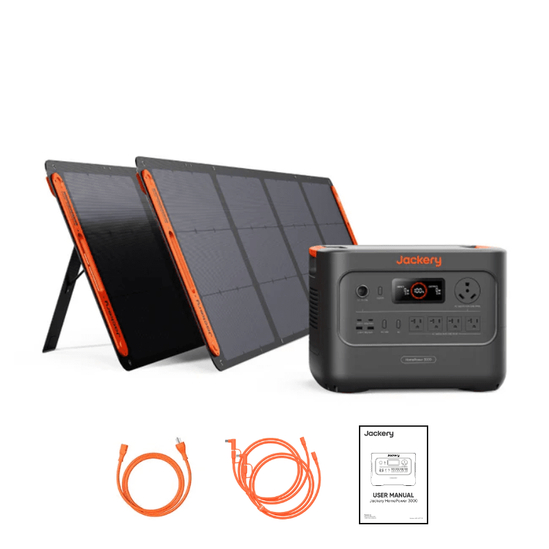 Homepower 3000 + 2 x SolarSaga 200W Panel