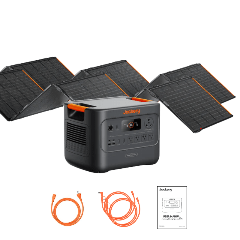 Homepower 3000 + 2 x SolarSaga 500W Panel