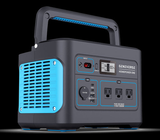 HomePower ONE 2000W/1002Wh Lithium-Ion Power Station [1002Wh Battery Only] | Geneverse - ShopSolar.com