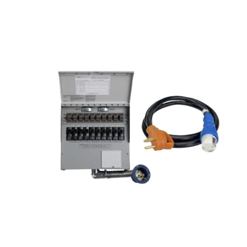 Anker SOLIX F3800 Transfer Switch - 120V/240V / 50-Amp / 10-Circuit Transfer Switch + Cables | Connect Up to 2 Units - ShopSolar.com