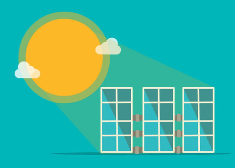 How solar power works cartoon