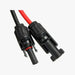 Hysolis One Pair (Black & Red) 20 ft. MC4 PV Cable - ShopSolar.com