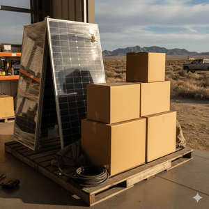 4.1kW Complete Solar Power System - 6,000W 120/240V [10.28kWh-14.3kWh Lithium Battery Bank] + 10 x 410W Mono Solar Panels + Setup Diagram [OGK-PLUS] - ShopSolar: Complete Solar Kits + Lifetime Customer Support