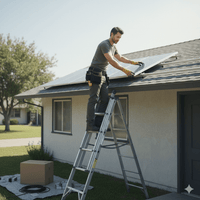 4.1kW Complete Solar Power System - 6,000W 120/240V [10.28kWh-14.3kWh Lithium Battery Bank] + 10 x 410W Mono Solar Panels + Setup Diagram [OGK-PLUS] - ShopSolar: Complete Solar Kits + Lifetime Customer Support