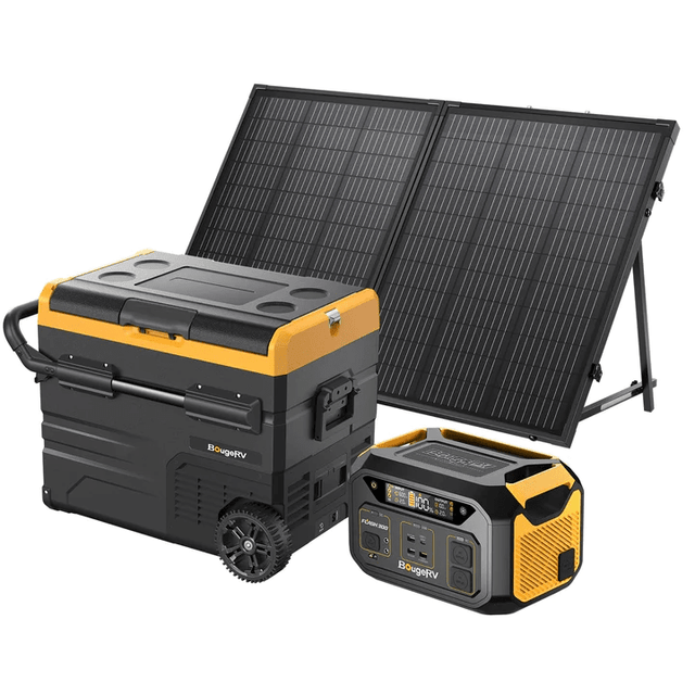 BougeRV Flash300 Fast Charging 286Wh / 600W Power Station + Choose Your Custom Bundle | Solar Generator Kit - ShopSolar.com