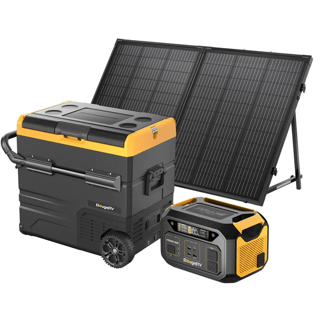 BougeRV Flash300 Fast Charging 286Wh / 600W Power Station + Choose Your Custom Bundle | Solar Generator Kit - ShopSolar.com