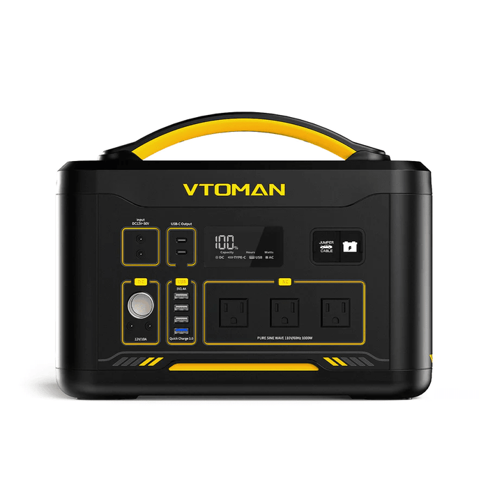 VTOMAN Jump 1000 Portable Power Station - ShopSolar.com
