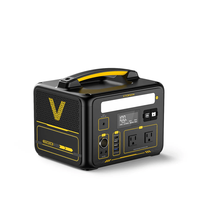 VTOMAN Jump 600 Portable Power Station 640Wh / 600W Solar Generator - ShopSolar.com