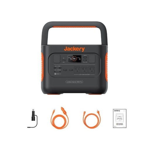 Jackery Explorer 1000 [PRO] Portable Power Station 1,002Wh / 1,000W Lithium Solar Generator - ShopSolarKits.com