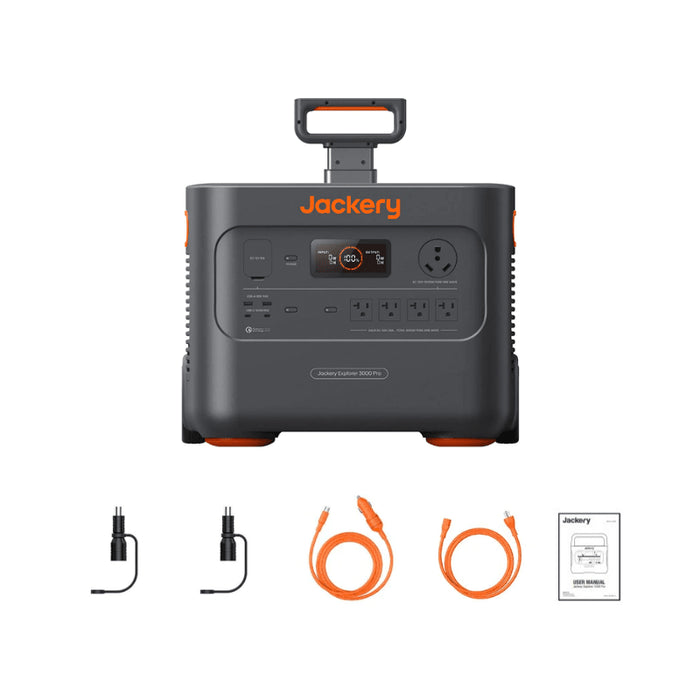 Jackery Explorer 3000 Pro | 3024Wh / 3000WPortable Power Station + Choose Your Custom Bundle | Complete Solar Kit - ShopSolar.com