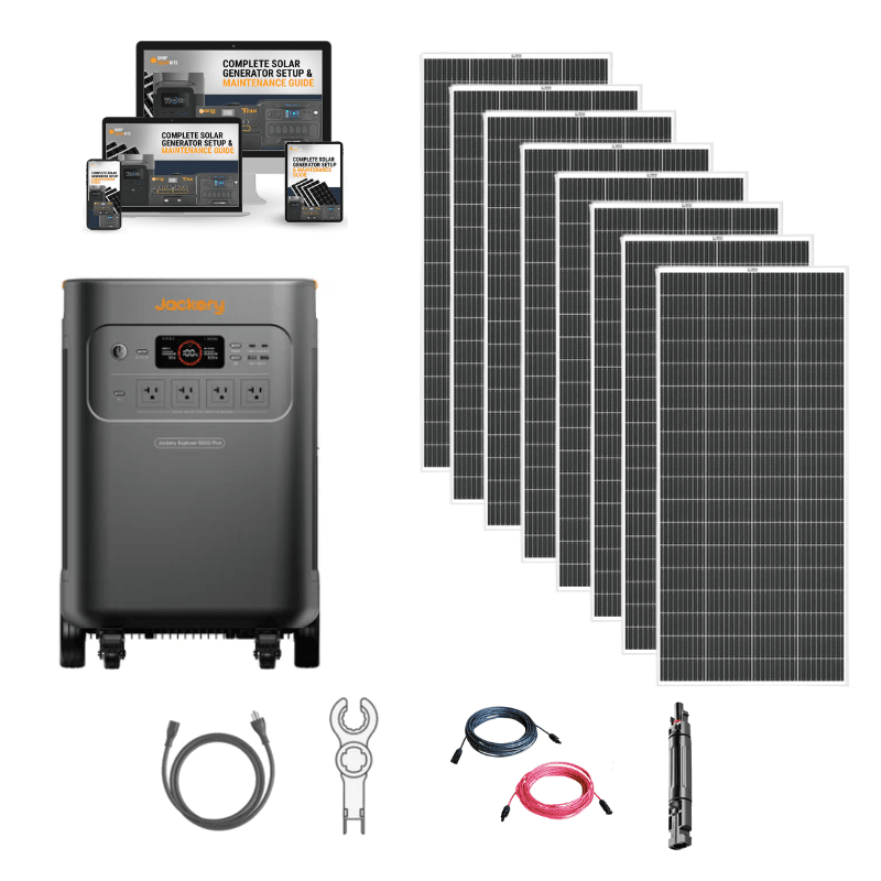 Jackery Explorer 5000 Plus | 5–60kWh Solar Generator Kits