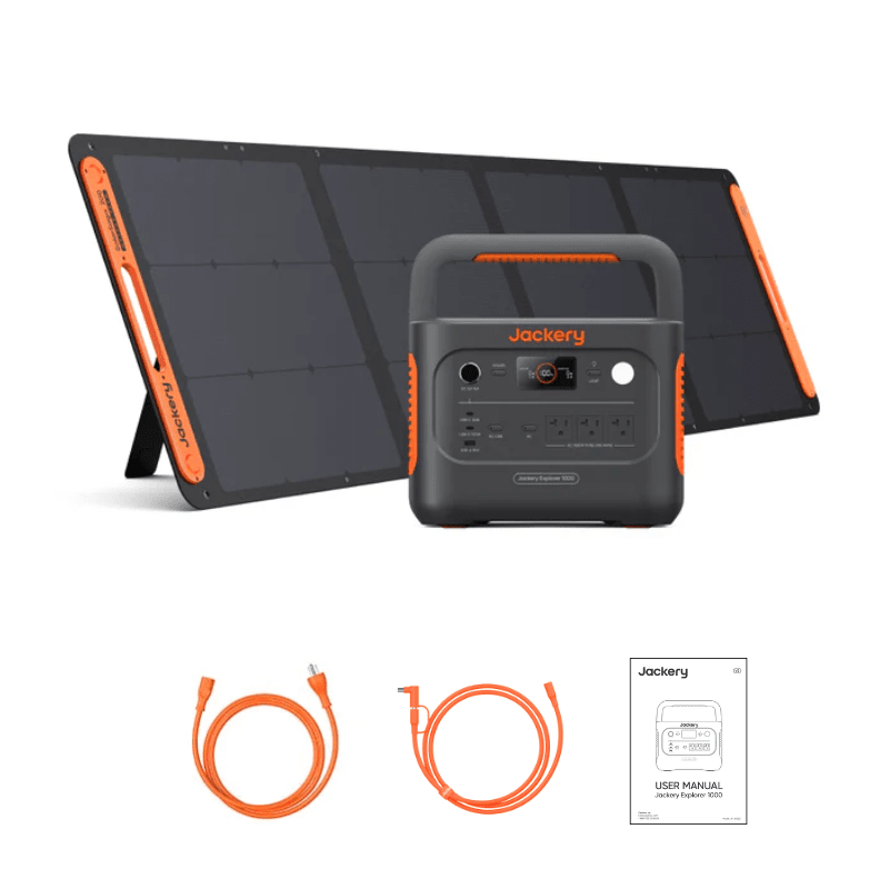 solar panel jackery Jackery Solar Generator 1000 v2 – Compact Backup Power for RV, Outdoors & Home