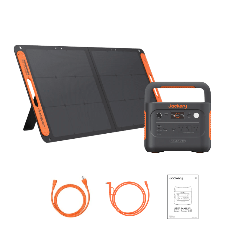Jackery Solar Generator 1000 V2 | 1,070Wh + 1,500W Output | Fast Jackery Solar Generator 1000 V2 | 1,070Wh + 1,500W Output | Fast