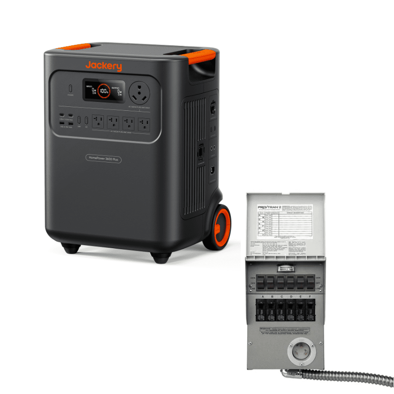 HP 3600 Plus + Manual Transfer Switch