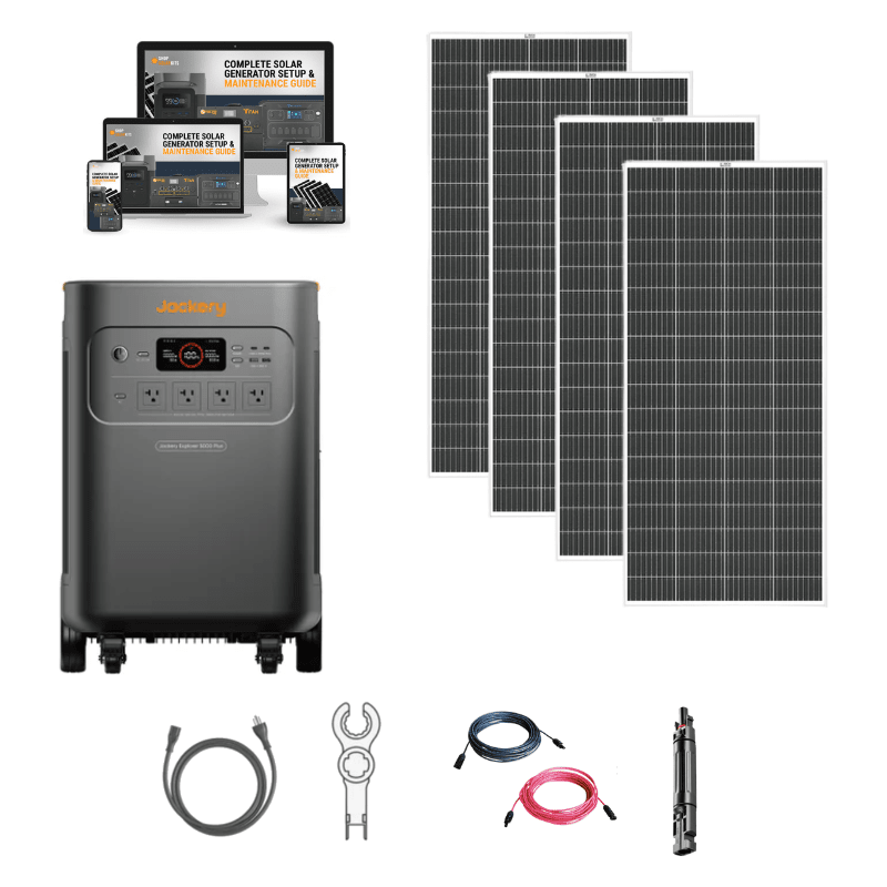 E5000 PLUS Quad Kit [4 x 200W Rigid Solar Panel]