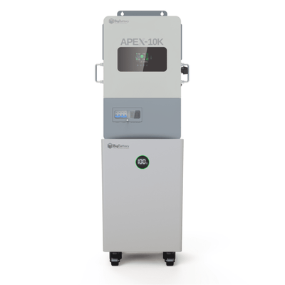 BigBattery NEXUS + APEX 10K Battery Storage Bundle [15kWh–45kWh] | Indoor Only | 10,500W PV Input / 10,000W AC Output | 5-Year Inverter + 12-Year Battery Warranty