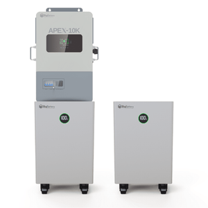 BigBattery NEXUS + APEX 10K Battery Storage Bundle [15kWh–45kWh] | Indoor Only | 10,500W PV Input / 10,000W AC Output | 5-Year Inverter + 12-Year Battery Warranty
