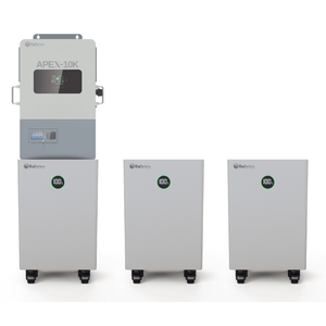 BigBattery NEXUS + APEX 10K Battery Storage Bundle [15kWh–45kWh] | Indoor Only | 10,500W PV Input / 10,000W AC Output | 5-Year Inverter + 12-Year Battery Warranty