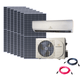 EG4 Hybrid Solar Mini-Split Kit | 24,000 BTU AC/DC | SEER2 21 | Energy Star Certified | 3,150W Solar Panels | Plug-n-Cool DIY Installation | 5-Year Warranty - ShopSolar: Complete Solar Kits + Lifetime Customer Support