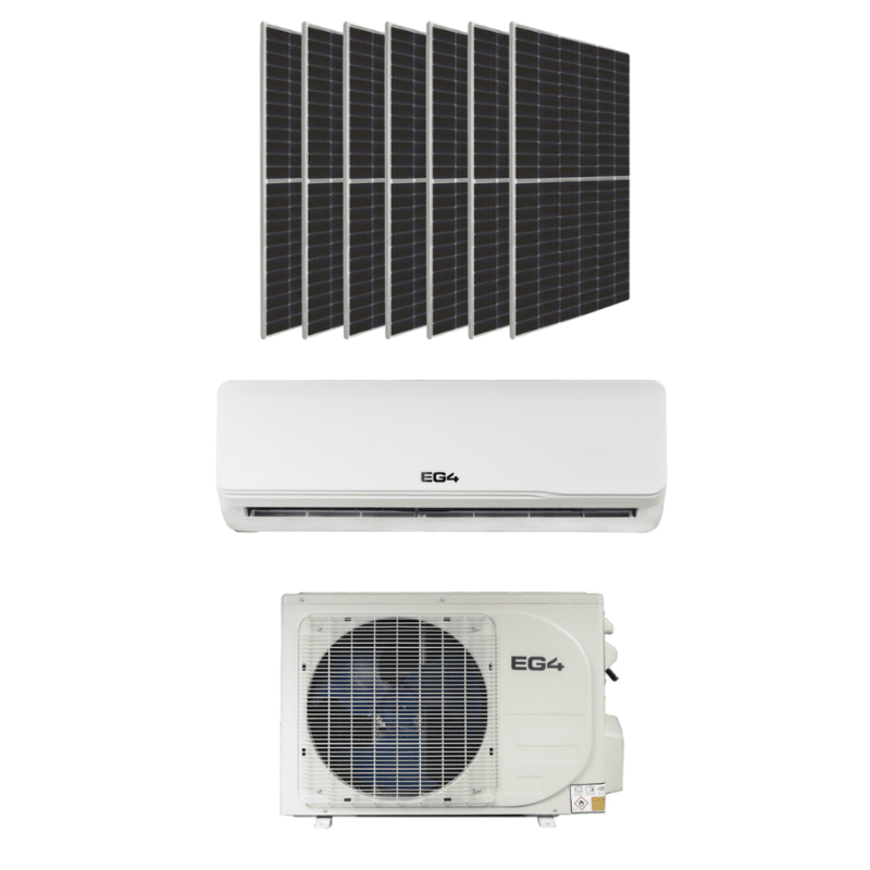 Solaris Mini Split EG4 12K BTU Hybrid Solar Mini-Split Kit | DIY Heating & Cooling ...