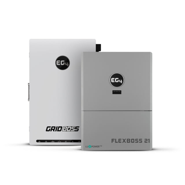 EG4 FlexBOSS Inverter V.1.1 | 48V Split Phase | 21kW PV Input + EG4 GridBOSS MID V3 Bundle - ShopSolar: Complete Solar Kits + Lifetime Customer Support
