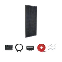 Legacy Black 190 Watt Solar Panel Cinder 40 Deluxe Kit - ShopSolar.com