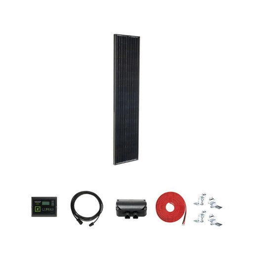 Legacy Black 95 Watt Solar Panel Deluxe Kit - ShopSolar.com