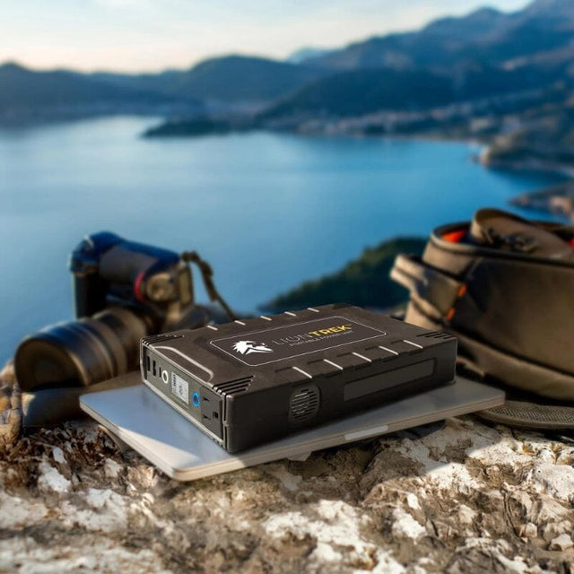 Lion Trek - Portable Solar Generator, LiFePO4, 150W AC - ShopSolar.com