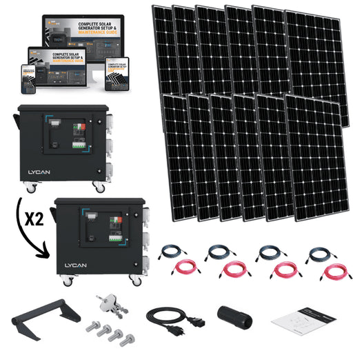 Renogy Lycan Power Box 5000 | 4,800wH / 3,500W Portable Power Station + Choose Your Custom Bundle | Complete Solar Generator Kit - ShopSolar.com