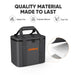 Jackery Carrying Case Bag (M Size) for Explorer 880/1000 Pro - Black (Power Station Not Included) - ShopSolar.com