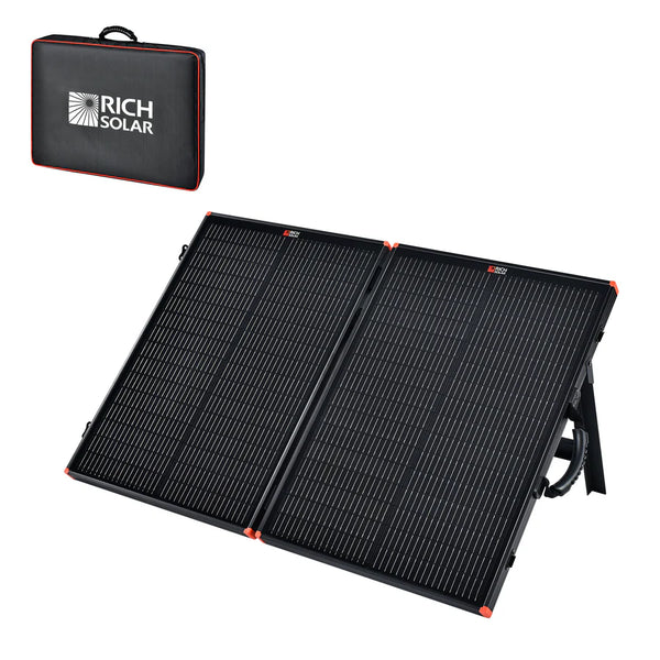 MEGA 100 Briefcase – 100W 12V Portable Solar Panel
