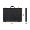 MEGA 100 Portable Briefcase Solar Panel | 100 Watt Portable Solar Panel | High Efficiency | Compatible w/ EcoFlow, Bluetti, Hysolis, & More - ShopSolar: Complete Solar Kits + Lifetime Customer Support