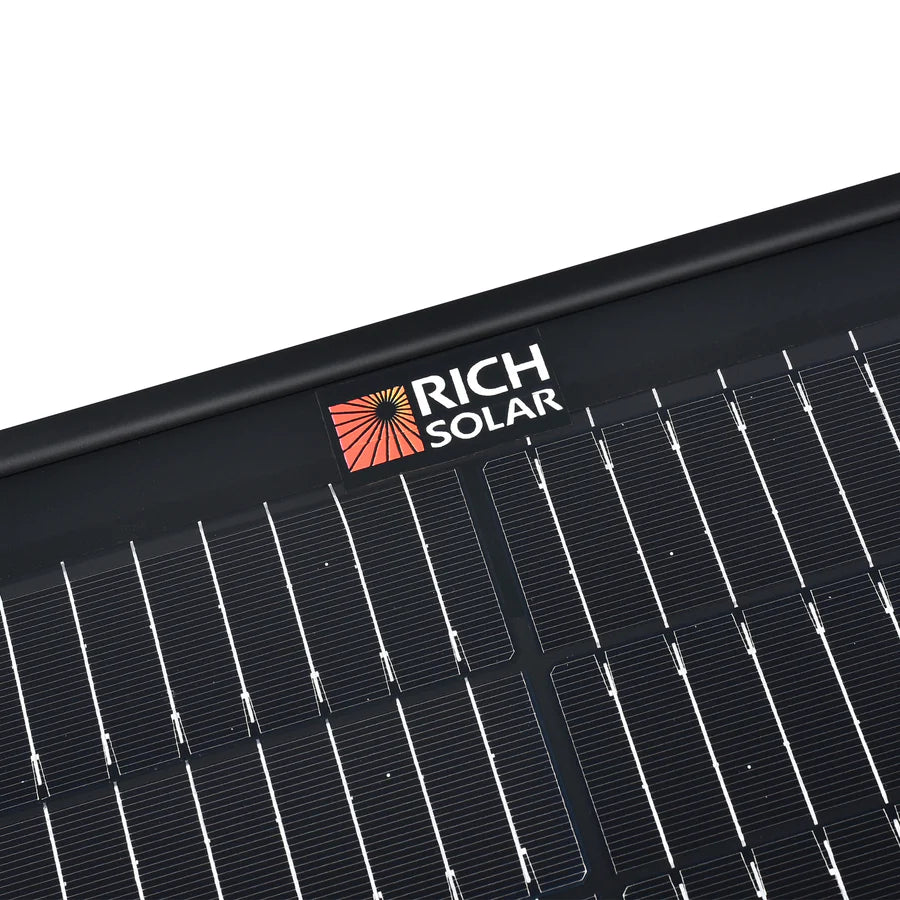 MEGA 100 Portable Briefcase Solar Panel | 100 Watt Portable Solar Panel | High Efficiency | Compatible w/ EcoFlow, Bluetti, Hysolis, & More - ShopSolar: Complete Solar Kits + Lifetime Customer Support