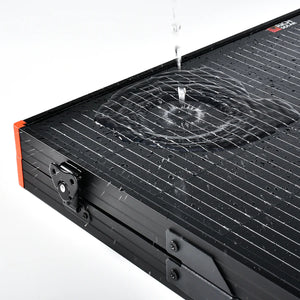 MEGA 200 Briefcase – 200 Watt 12V Portable Monocrystalline Solar Panel | Foldable Design + Kickstand | 25-Year Output Warranty - ShopSolar: Complete Solar Kits + Lifetime Customer Support