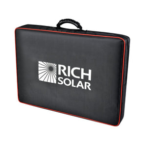 MEGA 200 Briefcase – 200 Watt 12V Portable Monocrystalline Solar Panel | Foldable Design + Kickstand | 25-Year Output Warranty - ShopSolar: Complete Solar Kits + Lifetime Customer Support