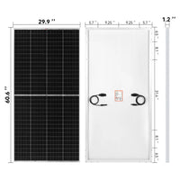 Rich Solar MEGA 250 PRO | 250 Watt Monocrystalline Solar Panel | Best 24V Panel for RVs and Off-Grid | 25-Year Output Warranty | UL Certified | Choose Color Silver or Black - ShopSolar.com