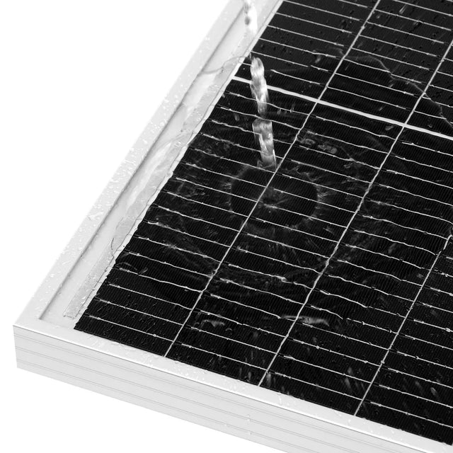 Rich Solar MEGA 250 PRO | 250 Watt Monocrystalline Solar Panel | Best 24V Panel for RVs and Off-Grid | 25-Year Output Warranty | UL Certified | Choose Color Silver or Black - ShopSolar.com