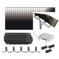 APSystems / Ground Mount - Seasonal Adjust / 18 x 400W Solar Panels